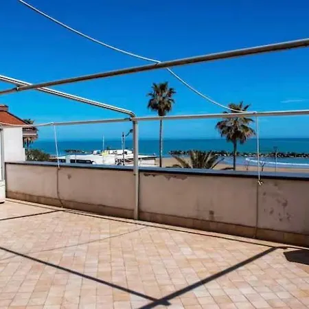 公寓 La Terrazza Sul Mare Montesilvano Marina
